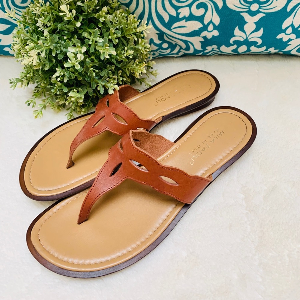 Mila Paoli Summer Leather Sandal